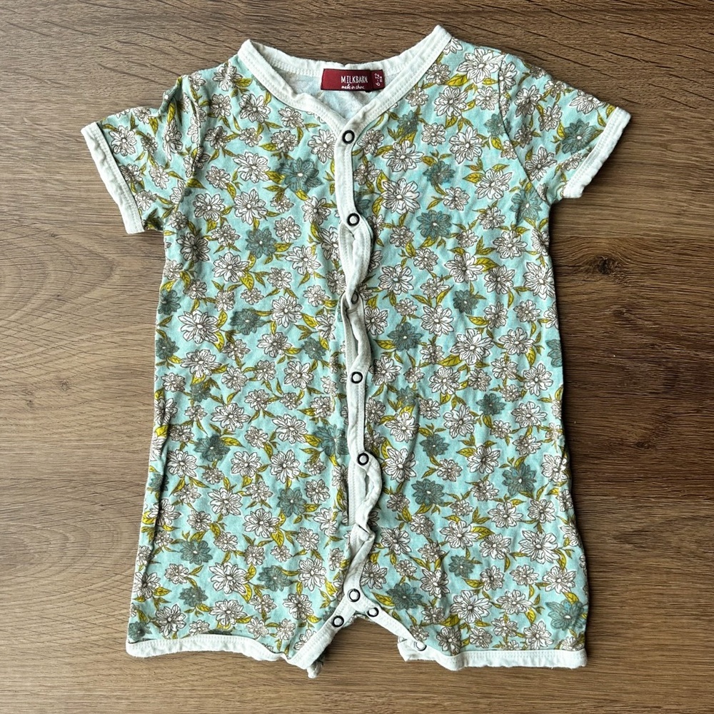 Milkbarn | Floral Onesie